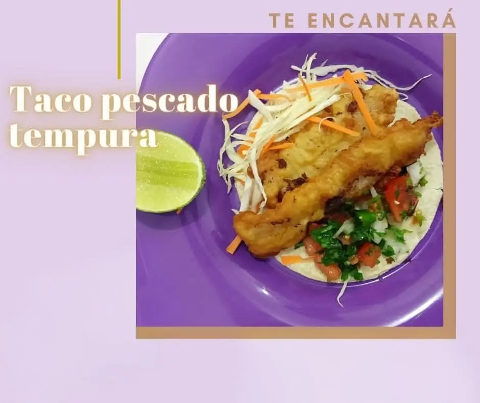 Pescado Tempura